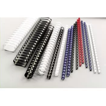 GBC CombBind iesiešanas ķemme 22mm A4 21R, melna, 210 lapas