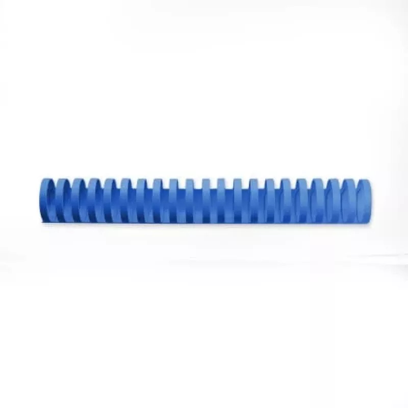 GBC CombBind iesiešanas ķemme 19mm A4 21R, zila, 180 lapas, PVC, 100 gab.