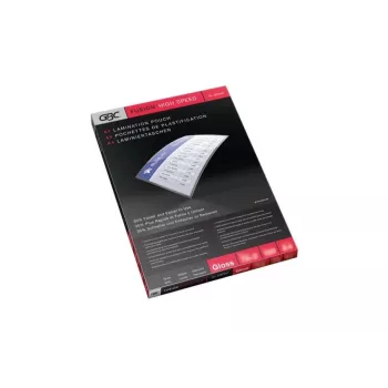 GBC Laminēšanas kabatiņa A4 High Speed 100 Mikroni, Spīdīga, Caurspīdīga, A4, 0.2 mm, 216 mm, 303 mm