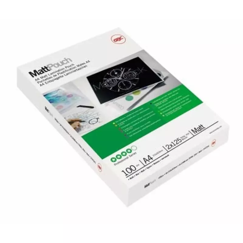 GBC Laminēšanas kabatiņa A3 Matēta 125 Mikroni