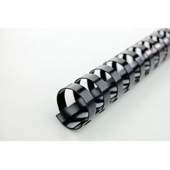 GBC CombBind iesiešanas ķemme 12mm A4 21R, melna, 95 lapas