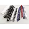 GBC CombBind iesiešanas ķemme 12mm A4 21R, melna, 95 lapas