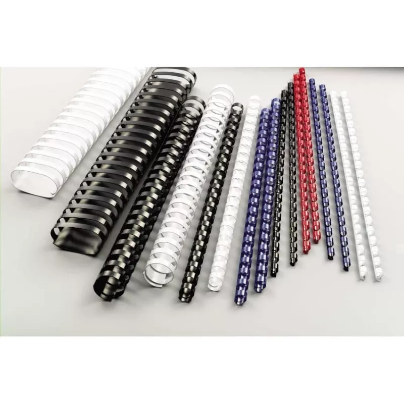 GBC CombBind iesiešanas ķemme 12mm A4 21R, melna, 95 lapas