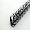 GBC CombBind iesiešanas ķemme 12mm A4 21R, melna, 95 lapas