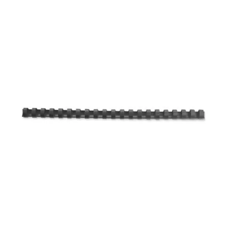 GBC CombBind iesiešanas ķemme 12mm A4 21R, melna, 95 lapas