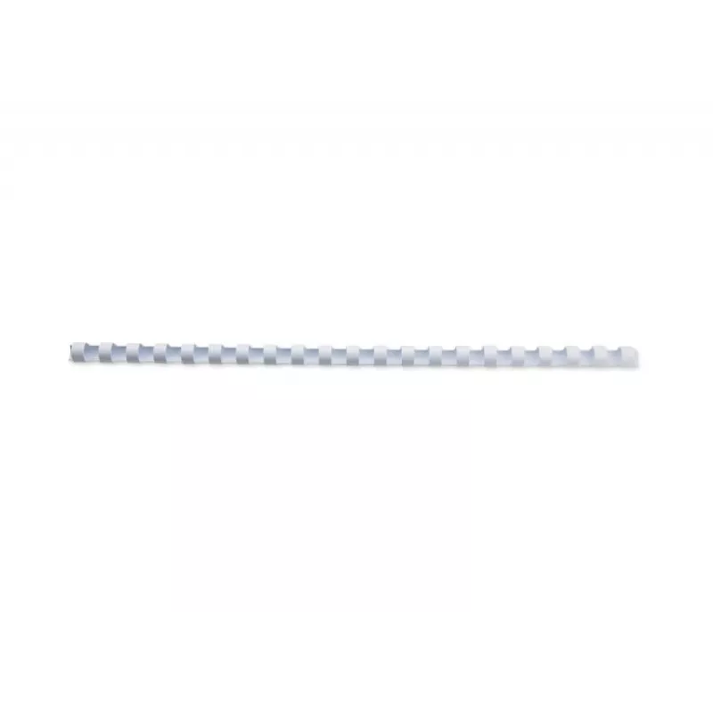 GBC CombBind iesiešanas ķemme 8mm A4 21R, balta, 45 lapas, PVC