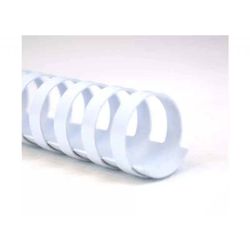 GBC CombBind iesiešanas ķemme 38mm A4 21R, balta, 375 lapas, PVC