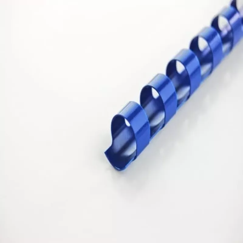 GBC CombBind iesiešanas ķemme 12mm A4 21R, zila, 95 lapas, PVC, 100 gab.