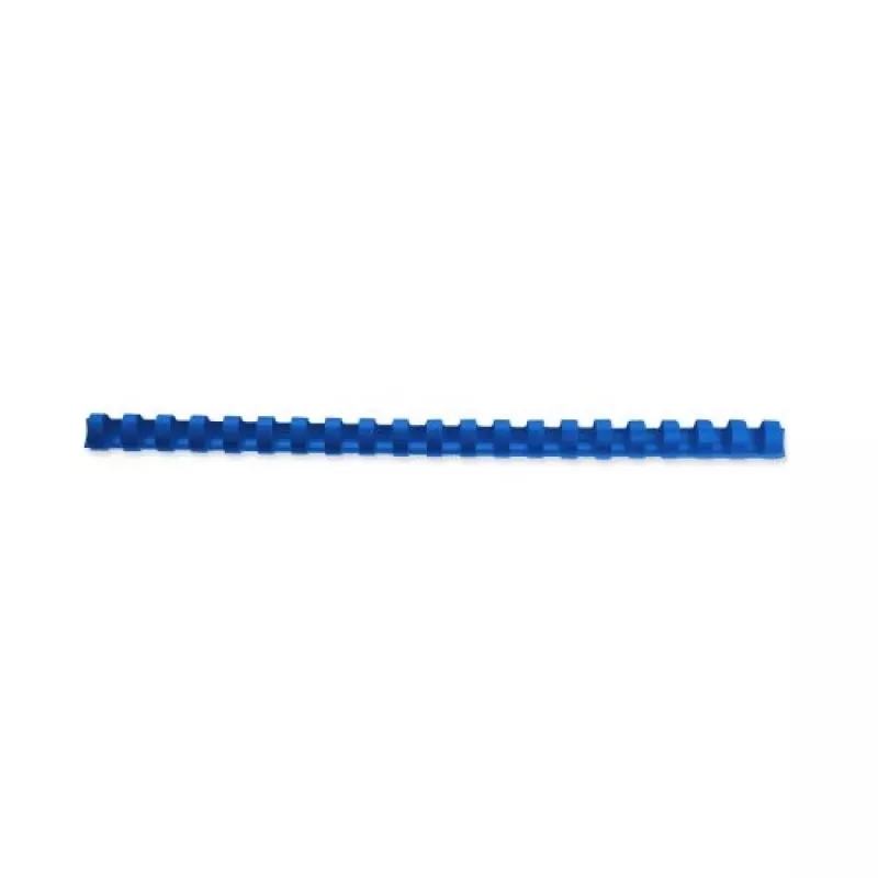 GBC CombBind iesiešanas ķemme 12mm A4 21R, zila, 95 lapas, PVC, 100 gab.