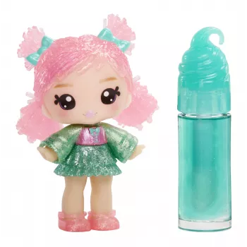 MGA Entertainment Yummiland lūpu spīduma lelle Susie Sour Straw — 2. sērijas Lakrica