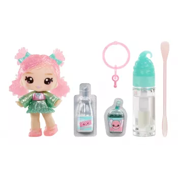 MGA Entertainment Yummiland lūpu spīduma lelle Susie Sour Straw — 2. sērijas Lakrica