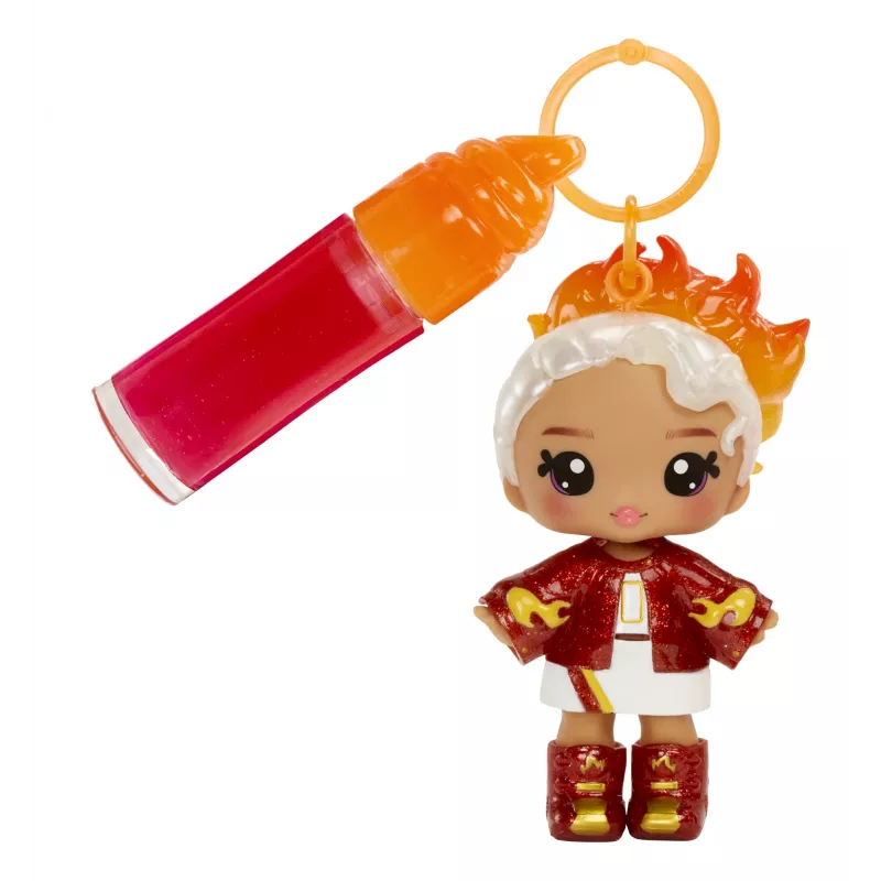 MGA Entertainment Yummiland Lip Gloss Doll Series 2 – Cinnamon Spice (Amber Cinnamon)