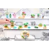 Miniverse MGA's - Make It Mini Nature Series 2 PDQ, 8 gadi, Daudzkrāsains, Plastmasa