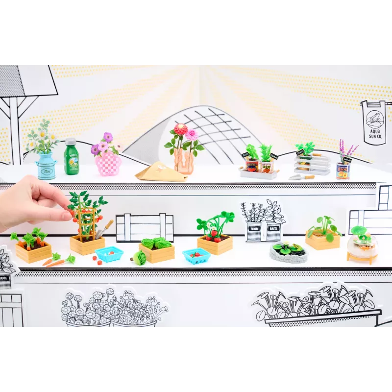 Miniverse MGA's - Make It Mini Nature Series 2 PDQ, 8 gadi, Daudzkrāsains, Plastmasa