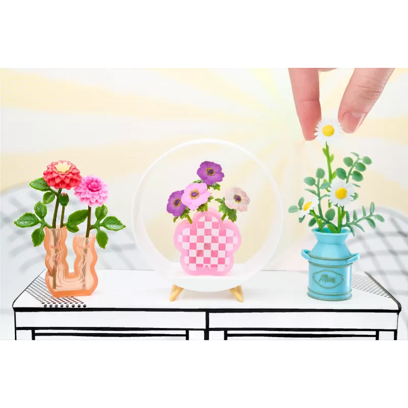 Miniverse MGA's - Make It Mini Nature Series 2 PDQ, 8 gadi, Daudzkrāsains, Plastmasa
