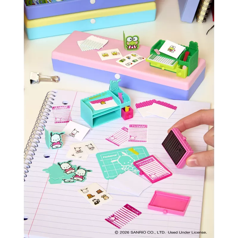 Miniverse Make It Mini Hello Kitty un Draugi 3. sērija, 8 gadi, Hello Kitty, Daudzkrāsains, Plastmasa, Sveķi
