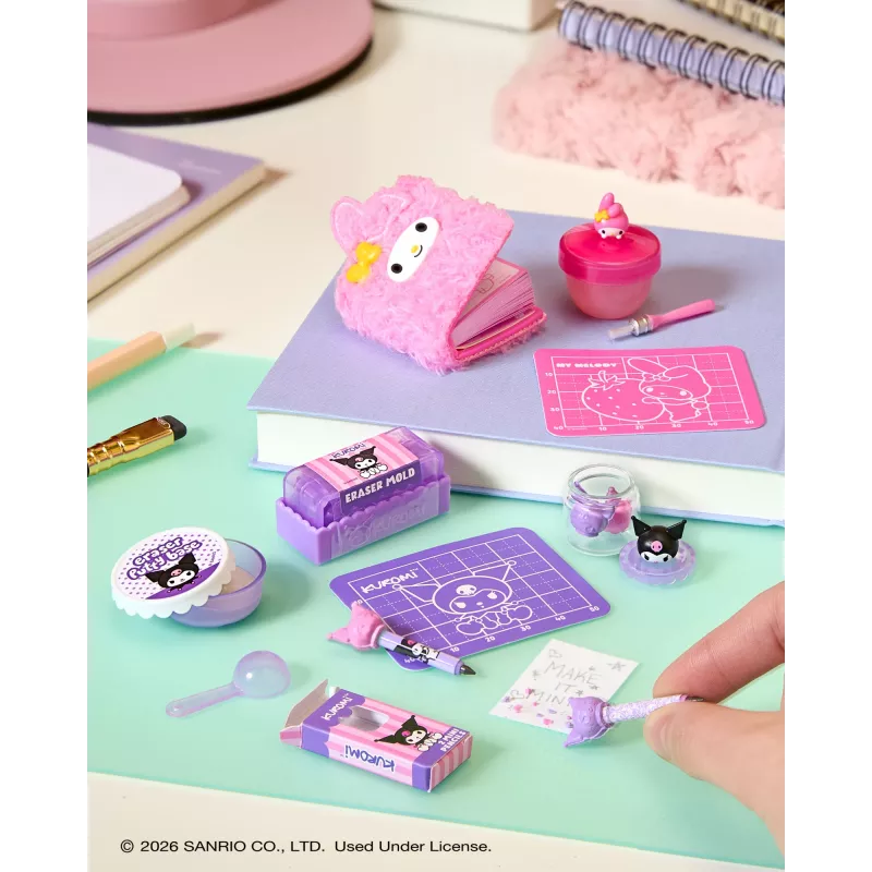 Miniverse Make It Mini Hello Kitty un Draugi 3. sērija, 8 gadi, Hello Kitty, Daudzkrāsains, Plastmasa, Sveķi