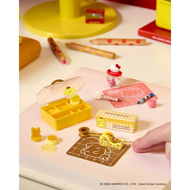 Miniverse Make It Mini Hello Kitty un Draugi 3. sērija, 8 gadi, Hello Kitty, Daudzkrāsains, Plastmasa, Sveķi