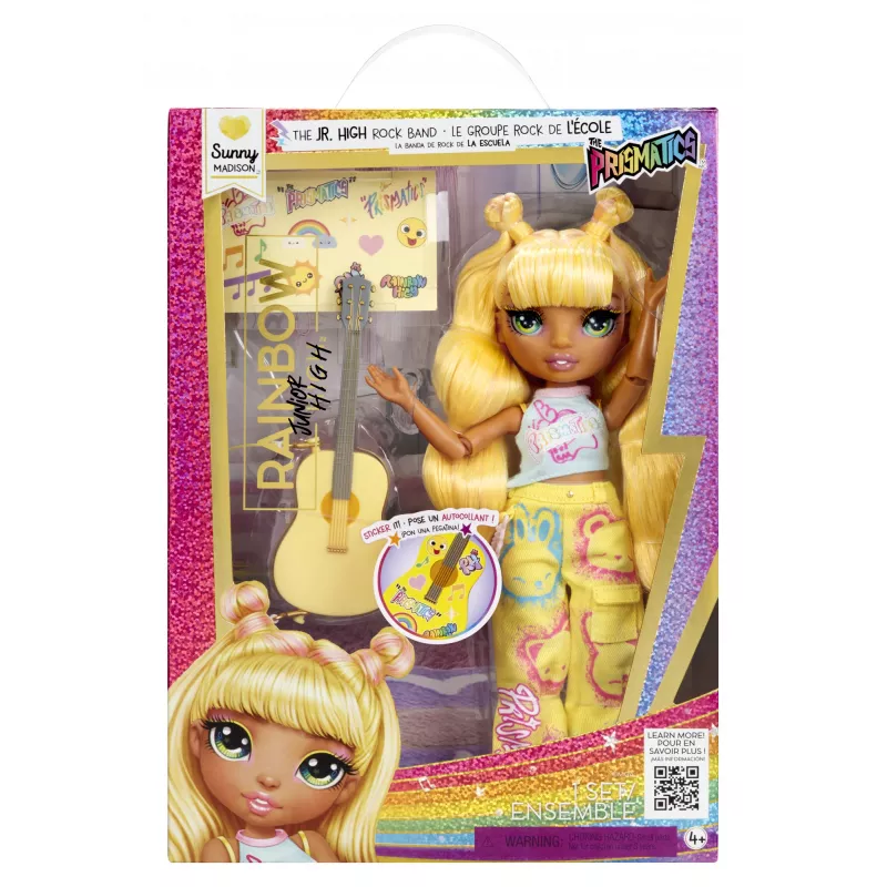 Rainbow High Junior High Rokgrupa Modes Lelle - Sunny