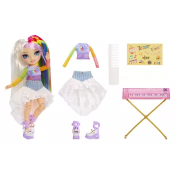 Rainbow High Jr High Rokgrupa Modes Leļļu Amaya