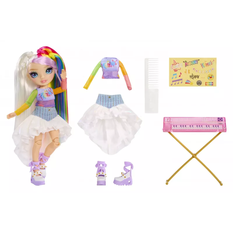 Rainbow High Jr High Rokgrupa Modes Leļļu Amaya