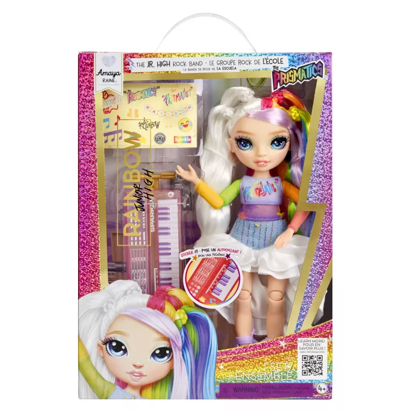 Rainbow High Jr High Rokgrupa Modes Leļļu Amaya