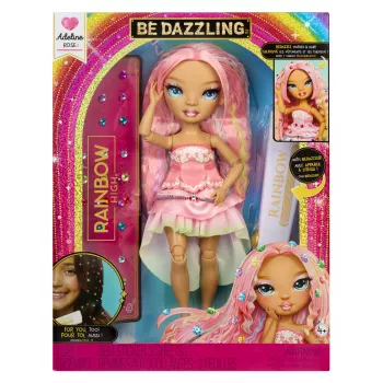 Rainbow High Be Dazzling modes lelle - Adeline Rose (Rozā)