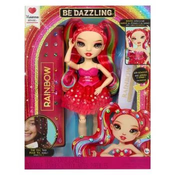 Rainbow High Be Dazzling modes lelle - Vivienne Rouge (sarkana)