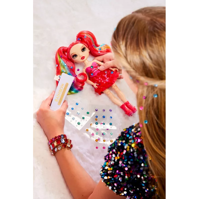 Rainbow High Be Dazzling modes lelle - Vivienne Rouge (sarkana)