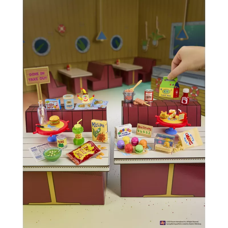 Miniverse Make It Mini SpongeBob SquarePants, 8 gadi, Daudzkrāsains