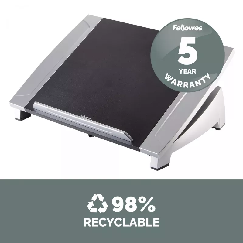 Fellowes Office Suites Laptop Riser, melns, 43,2 cm (17 collas), 5 kg, 140 - 190 mm, 382 mm, 290 mm