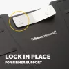 Fellowes Office Suites regulējams kāju balsts - 3 augstuma pozīcijas, antibakteriāla tehnoloģija, melns