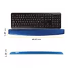 Fellowes Memory Foam plaukstu paliktnis tastatūrai, safīra krāsā (9178401)