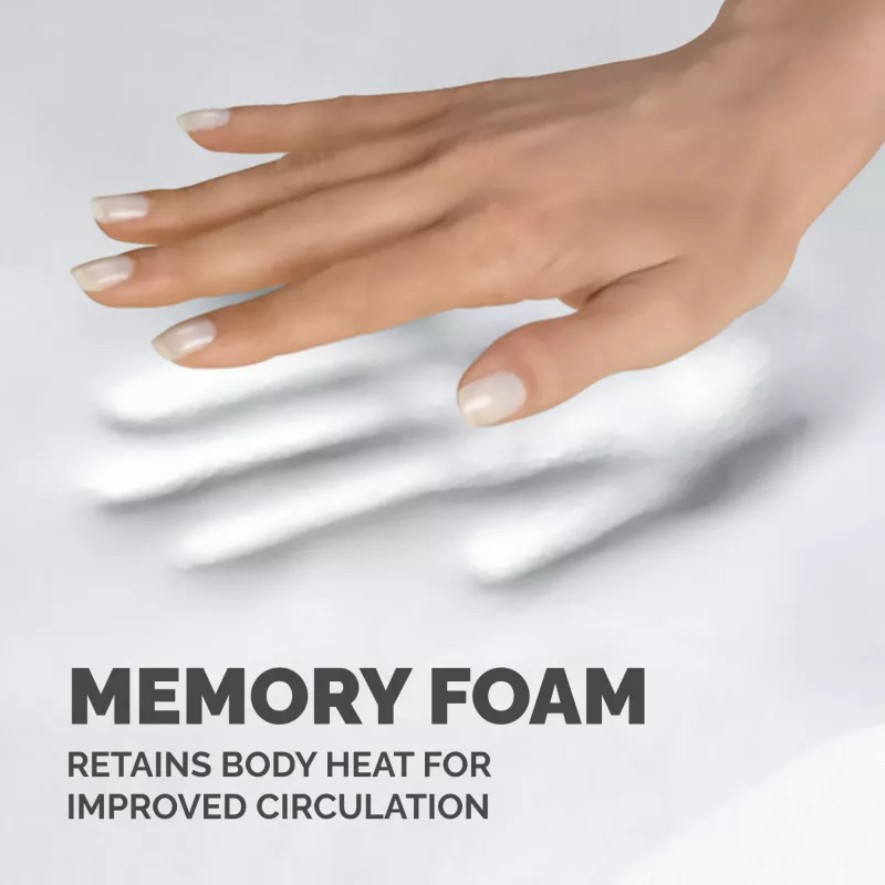 Fellowes Memory Foam plaukstu paliktnis tastatūrai, safīra krāsā (9178401)