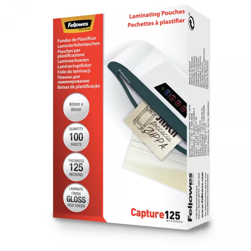 Fellowes 5397402 laminēšanas plēve 100 gab.