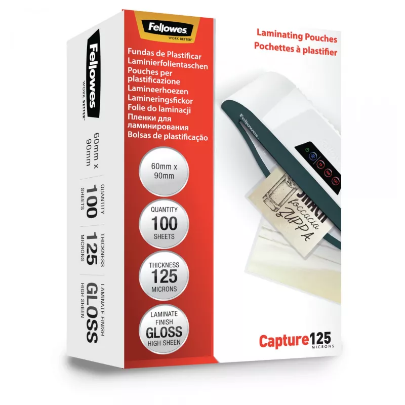 Fellowes 5397402 laminēšanas plēve 100 gab.
