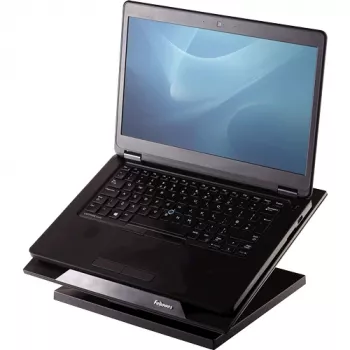 Fellowes Designer Suites Laptop Pacēlājs, Melns, Plastmasa, 43.2 cm (17 collas)