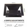 Fellowes Designer Suites Laptop Pacēlājs, Melns, Plastmasa, 43.2 cm (17 collas)