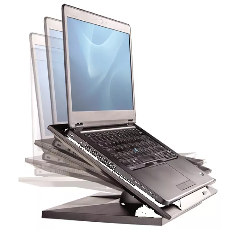 Fellowes Designer Suites Laptop Pacēlājs, Melns, Plastmasa, 43.2 cm (17 collas)