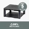 Fellowes Premium Monitor Pacēlājs Grafīts, Brīvi stāvošs, 36 kg, 53.3 cm (21 inch), Augstuma regulēšana, Grafīts