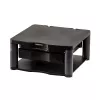 Fellowes datora monitora statīvs ar 3 augstuma regulējumiem - Premium Monitor Riser Plus ar kabeļu pārvaldību - Ergonoms regulējams monitora statīvs - Maks. svars 36 kg / Maks. izmērs 21 collas - Grafīts