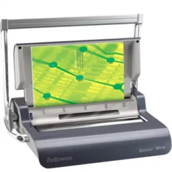 Fellowes Quasar stiepļu iesiešanas iekārta, manuāla, 120 lapas, grafīta
