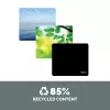 Fellowes Earth Series Peles paliktnis Leaves, Zaļš, Attēls, Plastmasa, Gumija, Neslīdoša pamatne