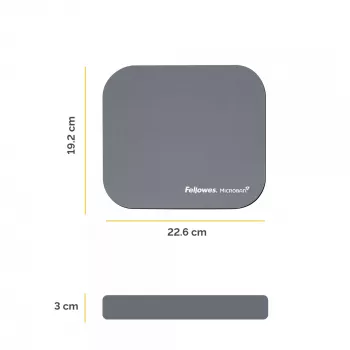 Fellowes 5934005 pelēkdators paliktnis Sudraba