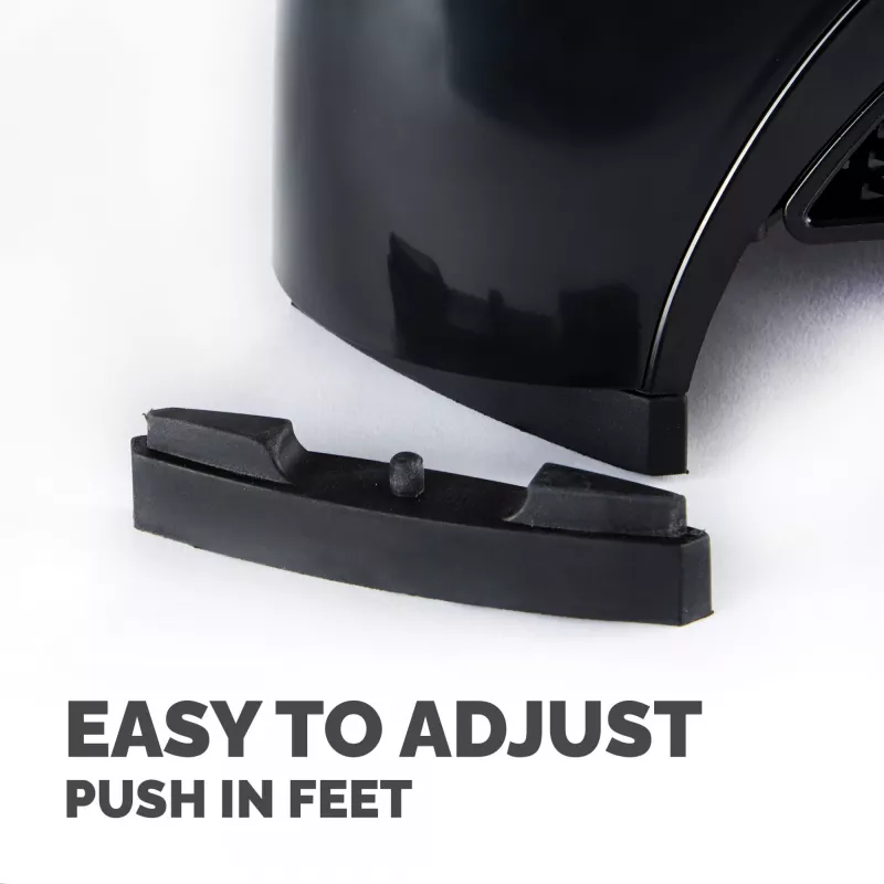 Fellowes Smart Suites Monitor Riser Plus - regulējams monitora statīvs ar 3 augstuma pozīcijām, melns