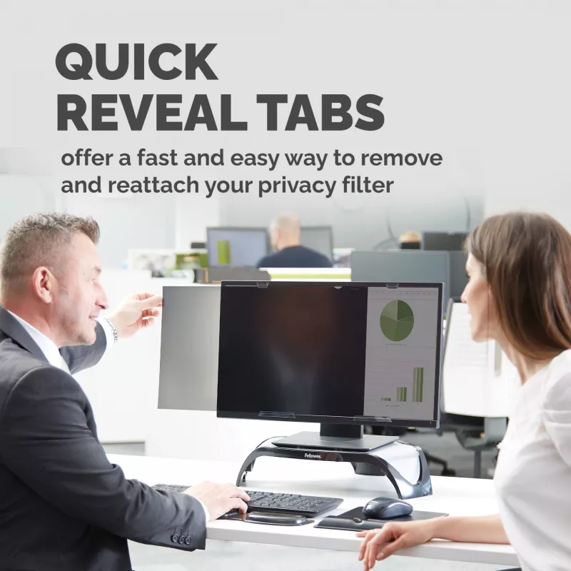 Fellowes PrivaScreen 61 cm (24 collu) monitora privātuma filtrs bez rāmja