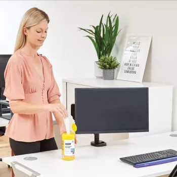 Fellowes 100 ekrānu tīrīšanas mitrās salvetes LCD/TFT/Plasma, 82x82x170 mm, 100 gab.