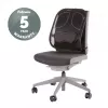 Fellowes muguras balsts biroja krēslam - Profesionālā sērija, sieta muguras balsts, viegli piestiprināms, H19.53 x W30.32 x D36.99 cm