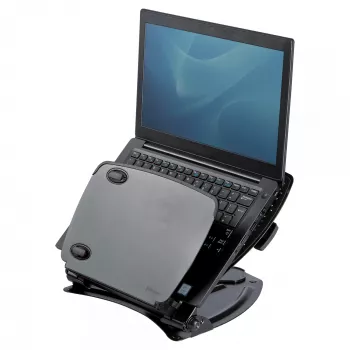 Fellowes Professional Series Laptop Workstation, melns, metāls, 85 - 245 mm, 400 mm, 58 mm, 341 mm