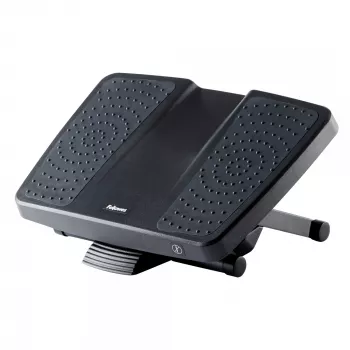 Fellowes Professional Series kāju balsts - regulējams augstums, masāžas virsma, melns